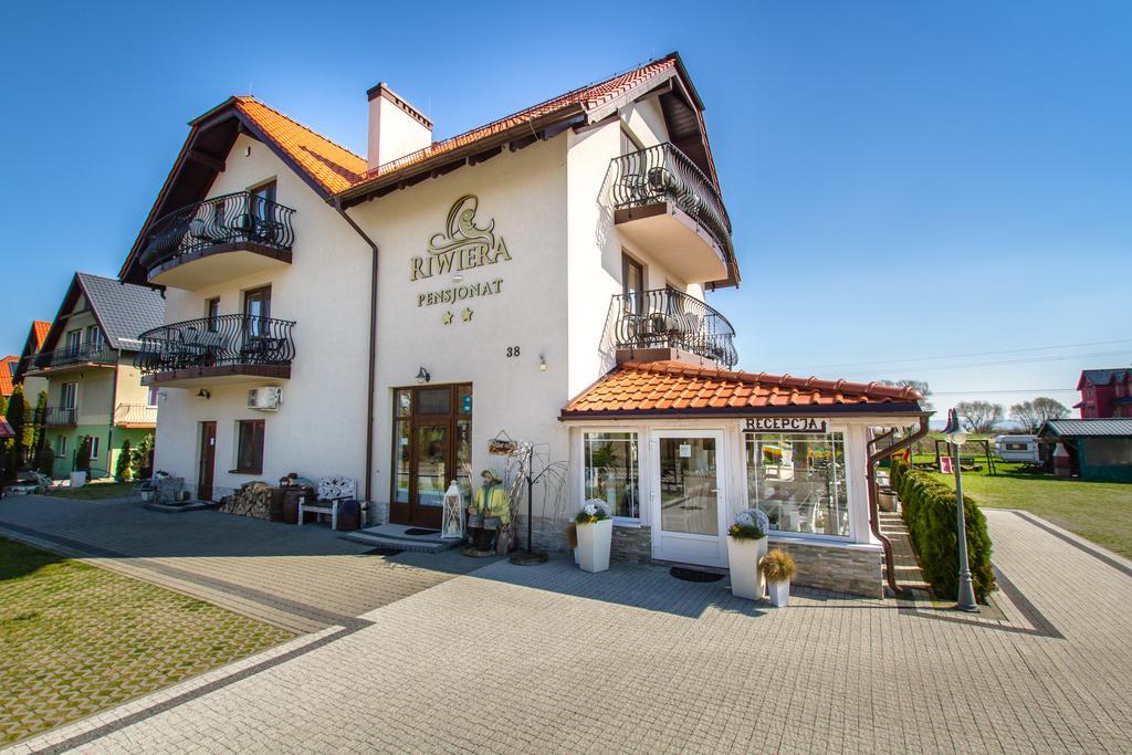 Pensjonat Riwiera Z Widokiem Na Zalew Wislany Krynica Morska Exterior foto