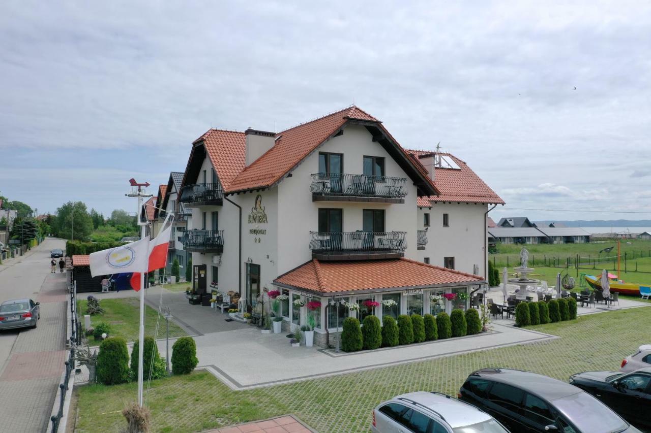 Pensjonat Riwiera Z Widokiem Na Zalew Wislany Krynica Morska Exterior foto