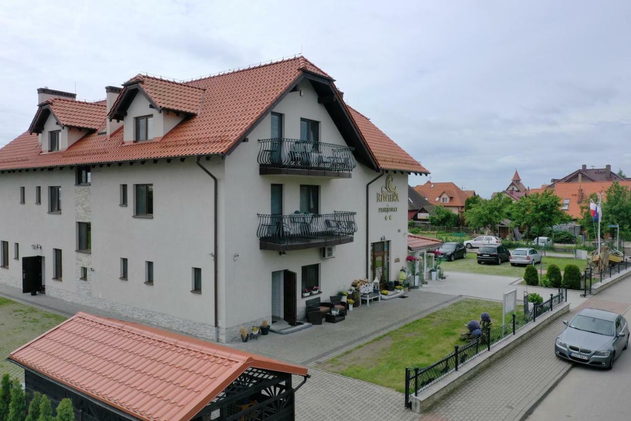 Pensjonat Riwiera Z Widokiem Na Zalew Wislany Krynica Morska Exterior foto